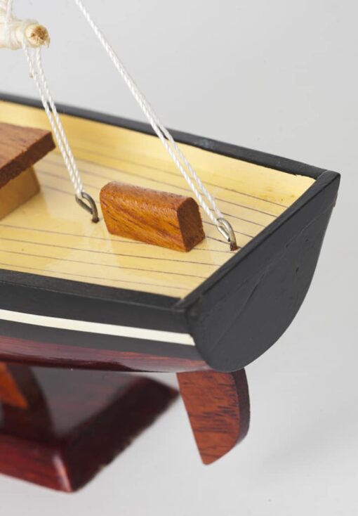 Sailboat wooden model