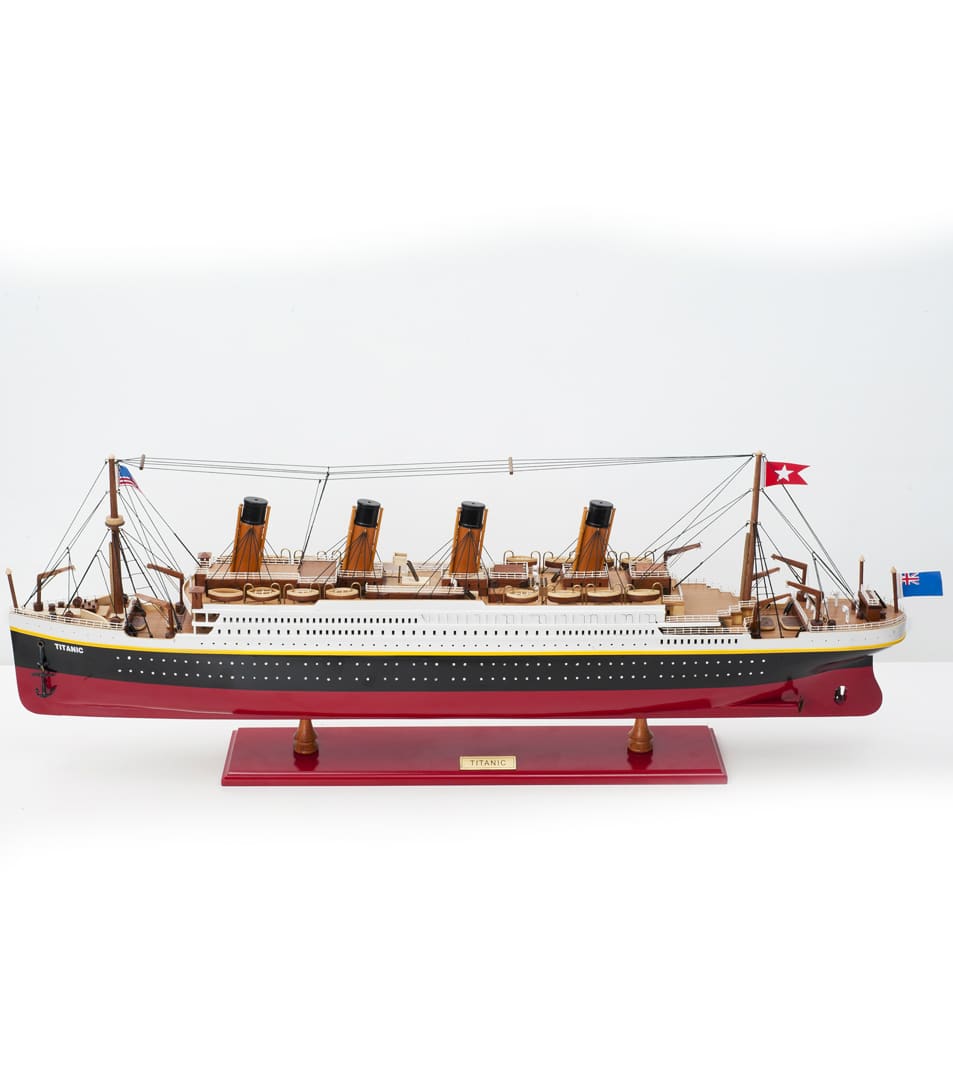 Titanic Wooden Model Ship