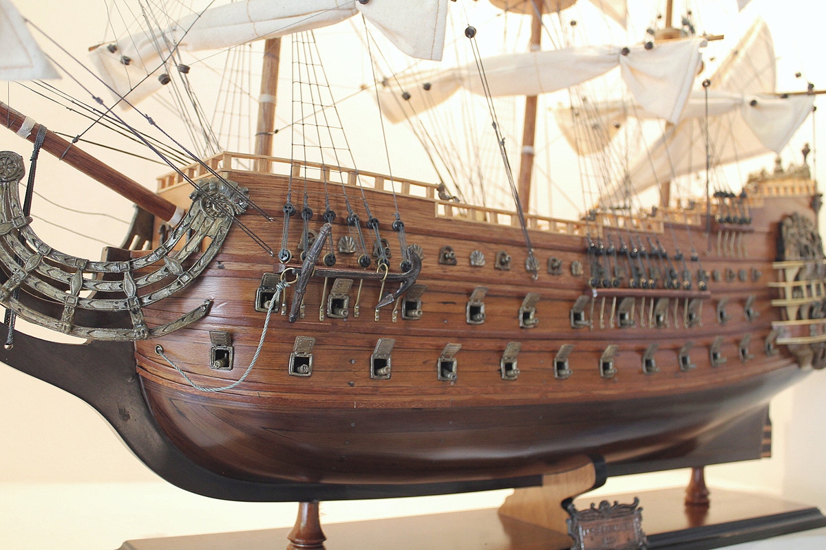 Galleon Model Ship Soleil Royal