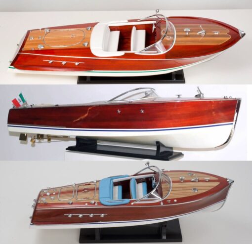 wooden speed boats italian models